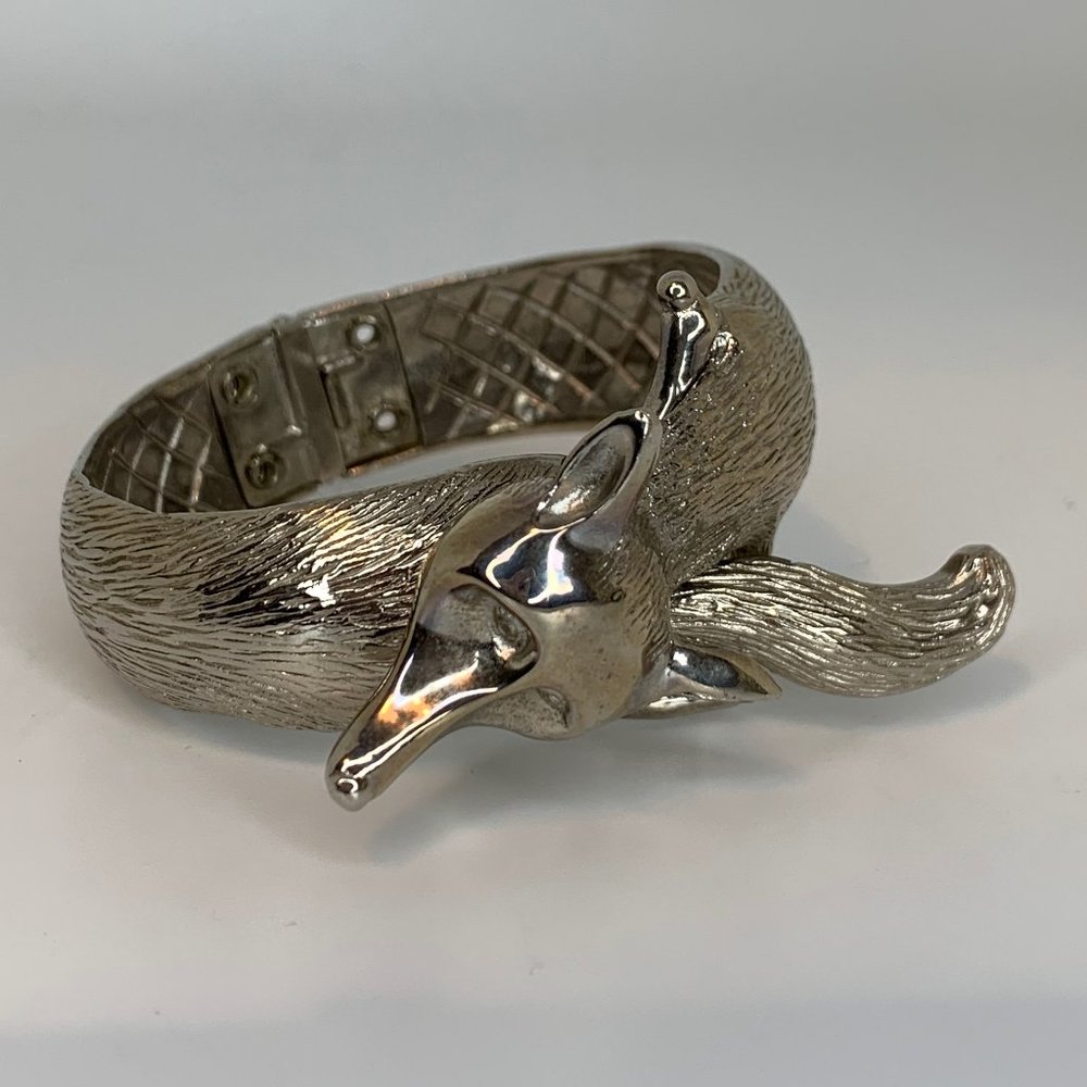 Castlecliff Fox Hinged Cuff Bracelet - image 2
